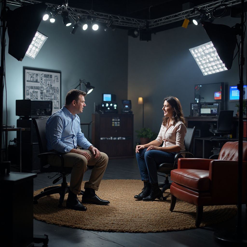 Інтерв'ю на телебаченні